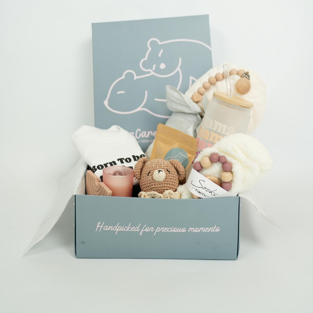 Mama & Newborn Bear Gift Set