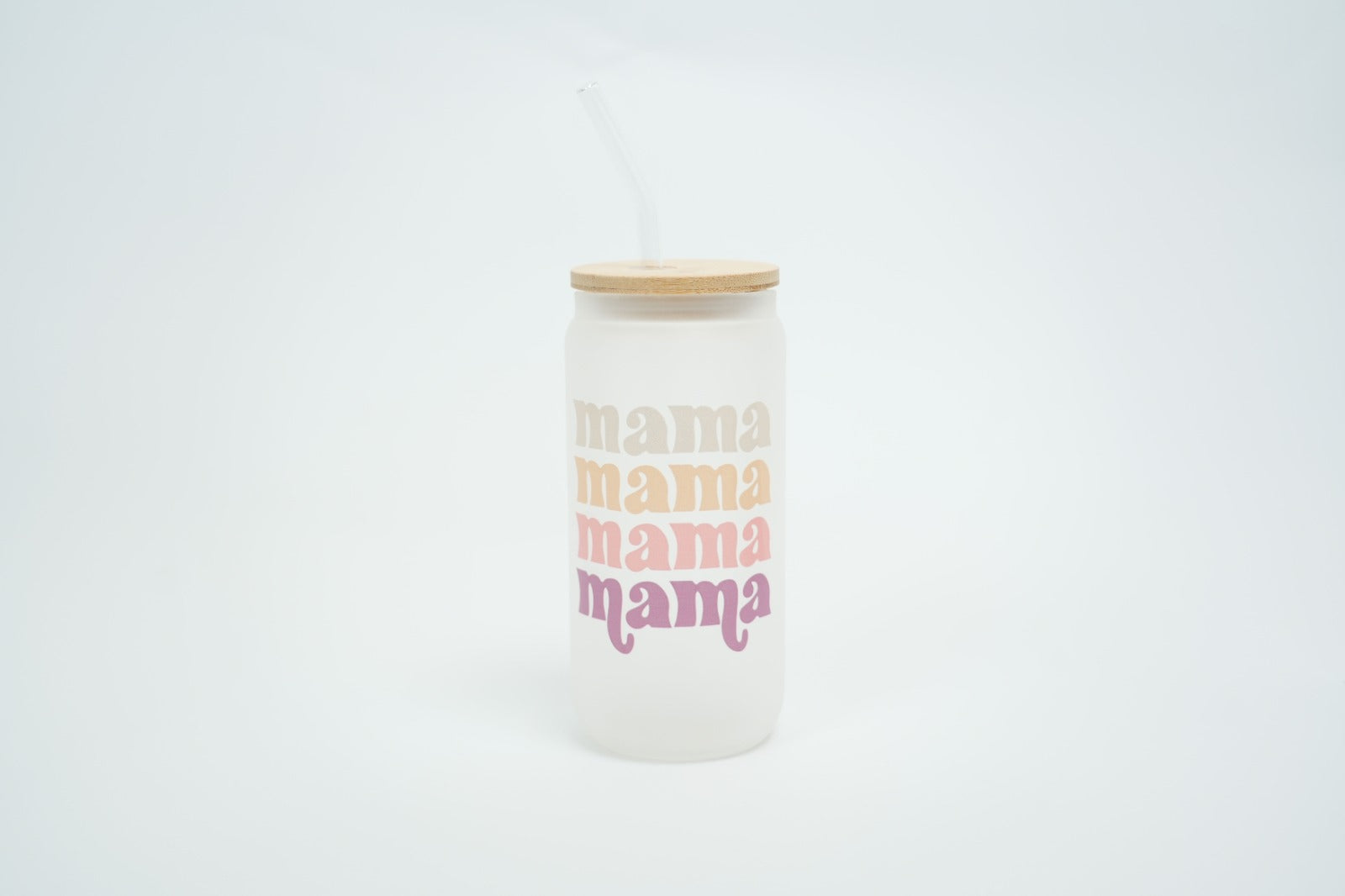 Mama's Frosted Pink Cup